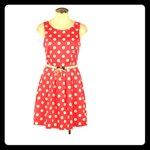 Red & White Polka Dot Dress - Picture 1 of 1